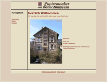 Tablet Screenshot of museum.frankeneck.de