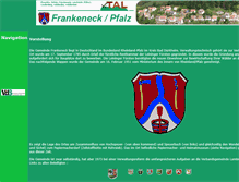 Tablet Screenshot of frankeneck.de